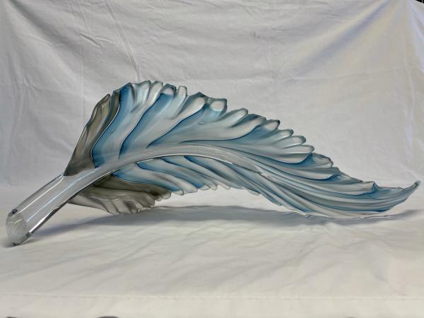 Light Blue & Gray Feather picture