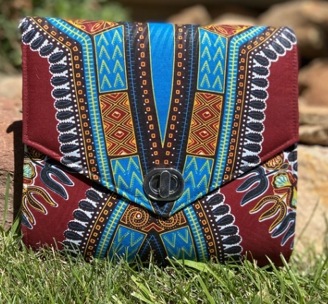 Dashiki Marron Large Happy Hour Purse