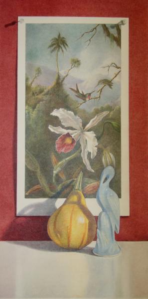 Gourde with Martin Johnson Heade