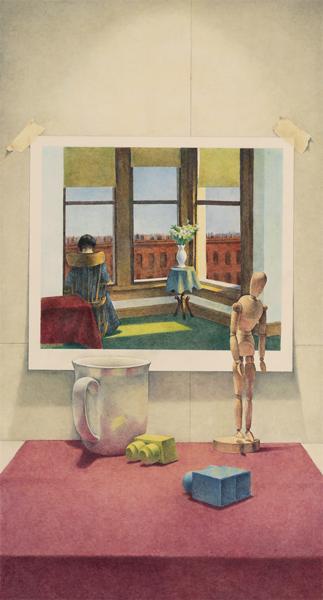 Legos with Edward Hopper