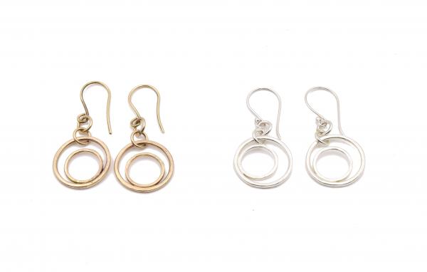 Sterling Silver Double Drop Earrings