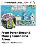 Front Porch Decor &more / Gina Crafty Creations