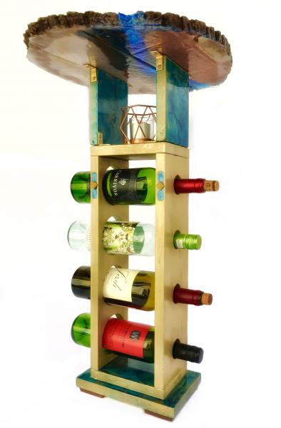 Walnut River Wine Storage Table picture
