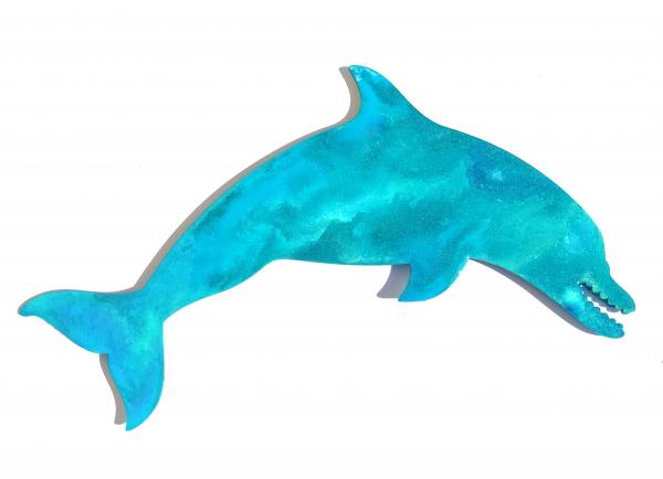 Dolphin Acrylic Pour