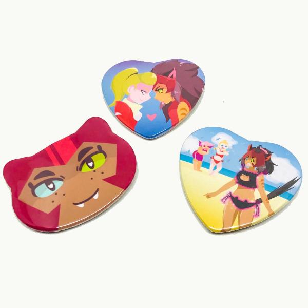 She-Ra Buttons - Catradora, Catra picture