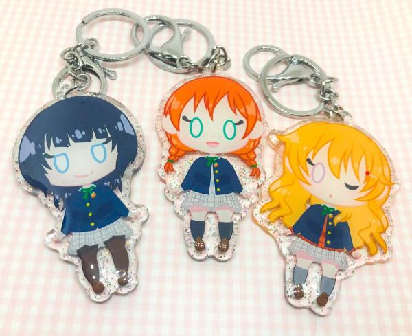 Love Live Nijigasaki 2.5" Glitter Charms picture