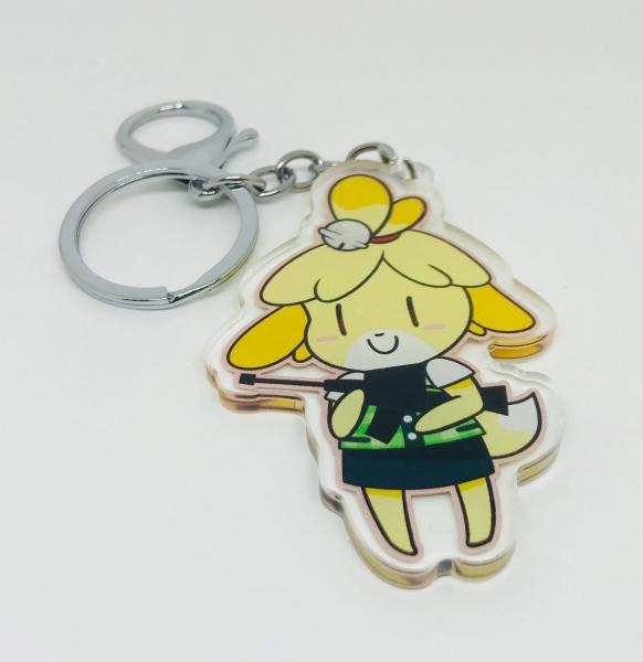 Isabelle Machine Gun Charm - Animal Crossing picture