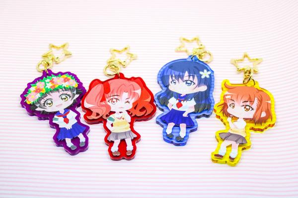 A Certain Scientific Railgun Acrylic Charms