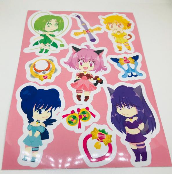 Tokyo Mew Mew Sticker Sheet