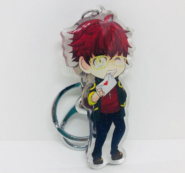 Mystic Messenger Glitter Acrylic Charms picture