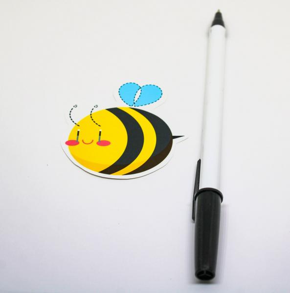 Chonky Bee Sticker picture