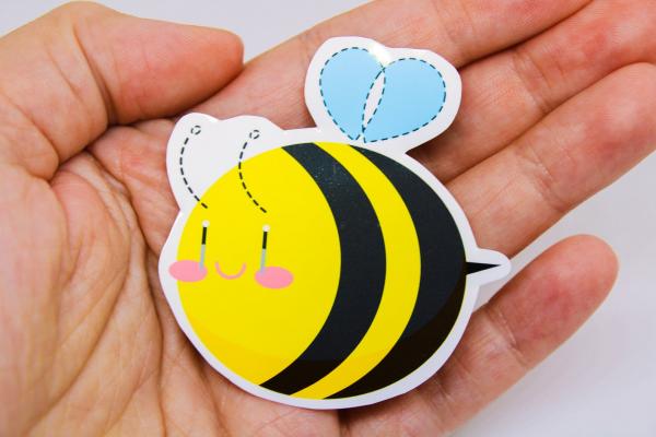 Chonky Bee Sticker picture