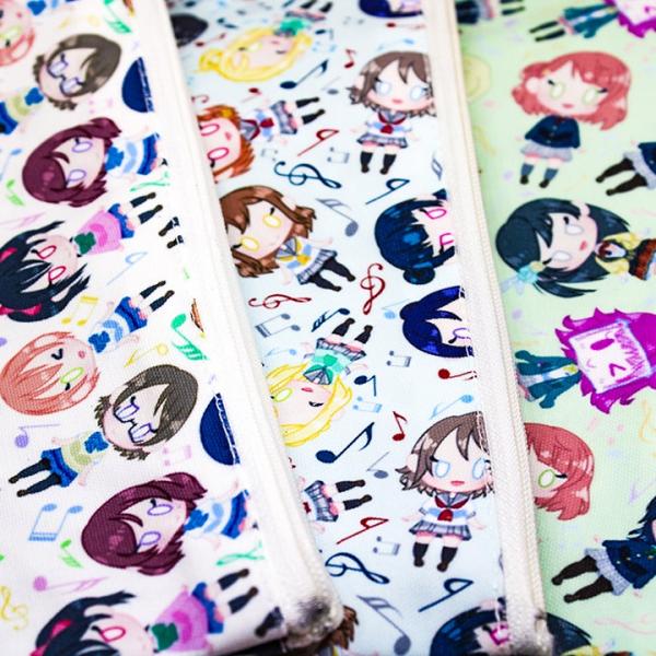 Love Live Zipper Pouches - Muse, Aquors, Nijigasaki picture