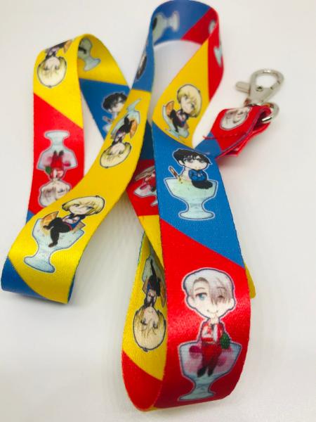 Yuri On Ice Cream Lanyard picture