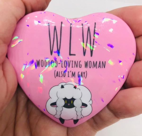 Wooloo Mareep WLW MLM Buttons picture
