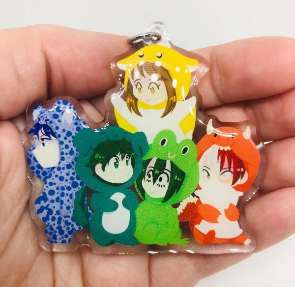 My Hero Academia Kigurumi Charms - Dekusquad and Bakusquad picture