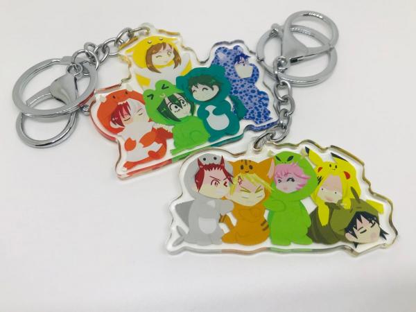 My Hero Academia Kigurumi Charms - Dekusquad and Bakusquad picture