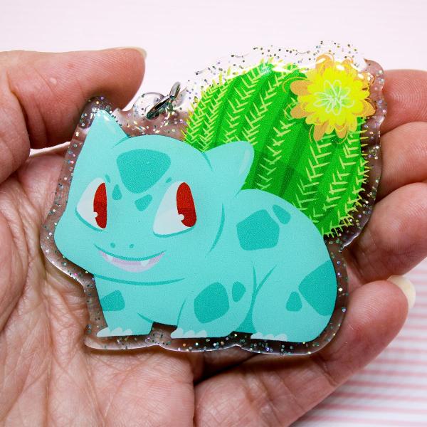 Cactus Bulbasaur Charm