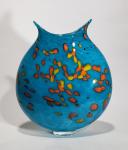 medium sea blue vase