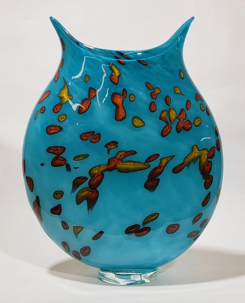 large sea blue vase picture