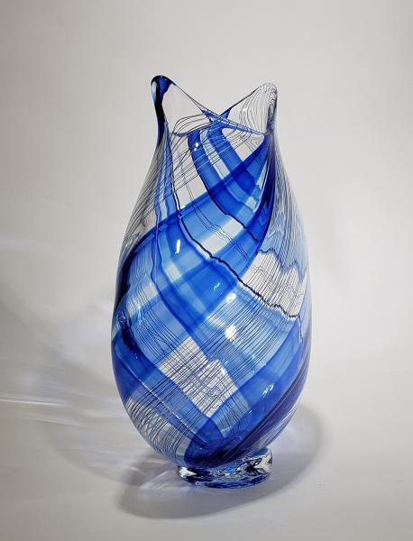 large blue vase picture