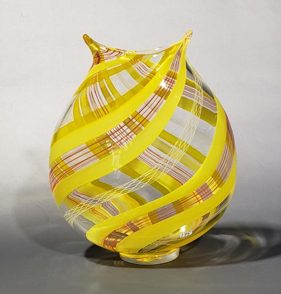 yellow vase