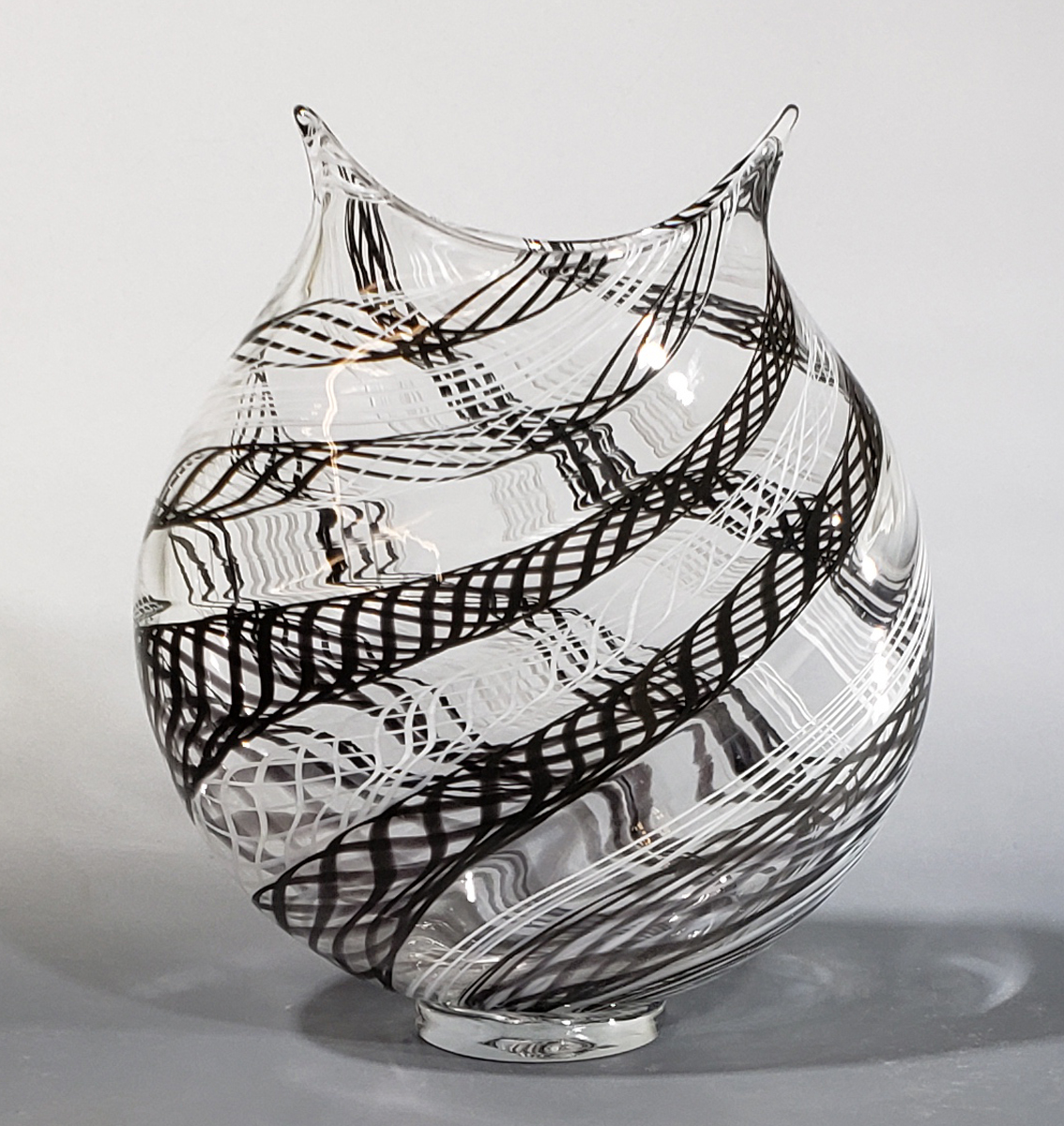 Black and White vase picture