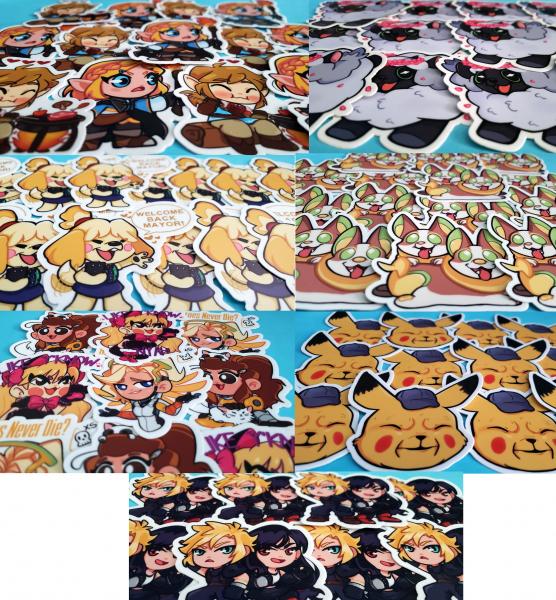 Stickers [Purchase Through Etsy]