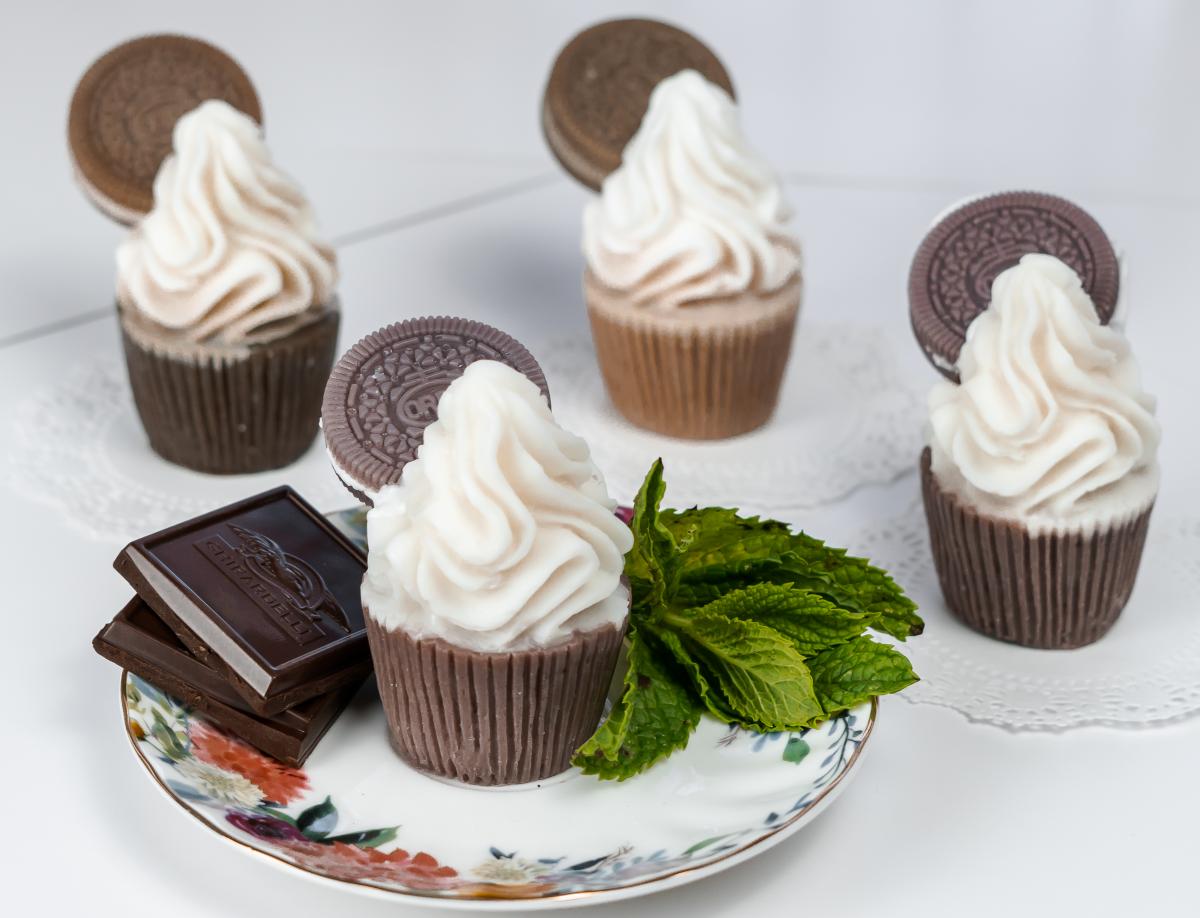 Soap "Chocolate-mint cupcake" picture