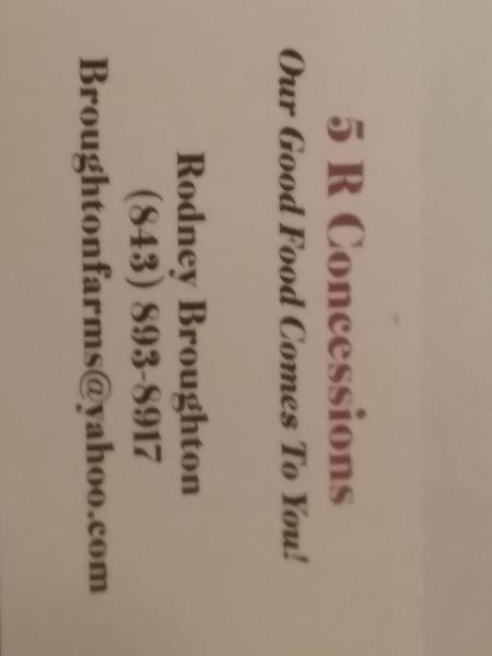 5 R CONCESSIONS