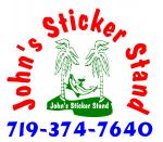 John's Sticker Stand