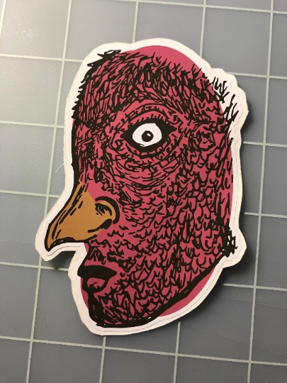 Birdman Vinyl Sticker