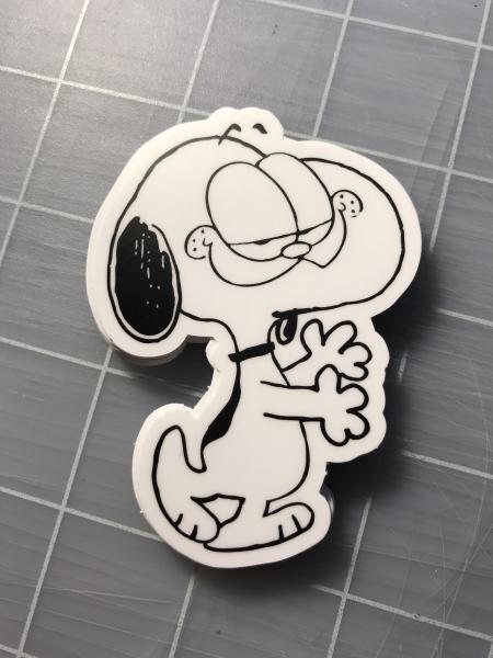 Snarfield? Gnoopy? Vinyl Sticker picture