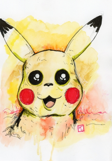 Pikachu Print picture