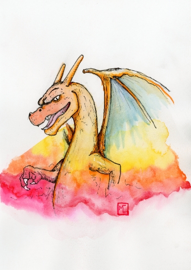 Charizard Print