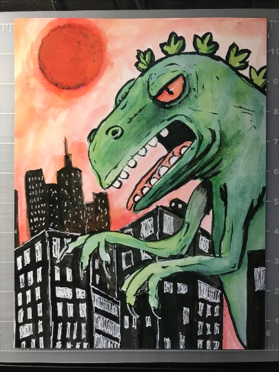 Reptar Print