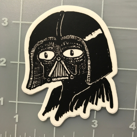 Vader Guy Vinyl Sticker