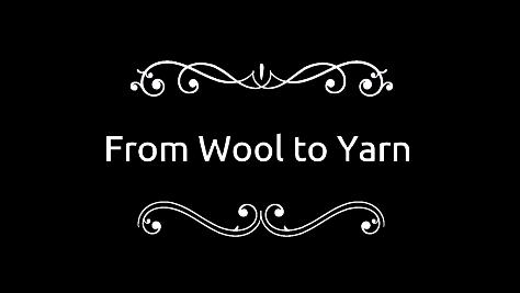 Wool to Yarn Video picture