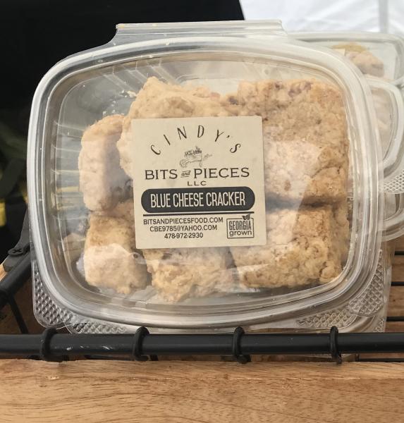 Blue cheese crackers