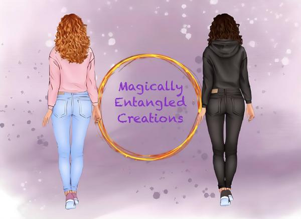 Magically entangled creations