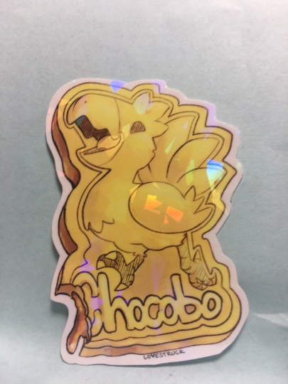 Final Fantasy Chocobo Chocobar Parody Sticker picture