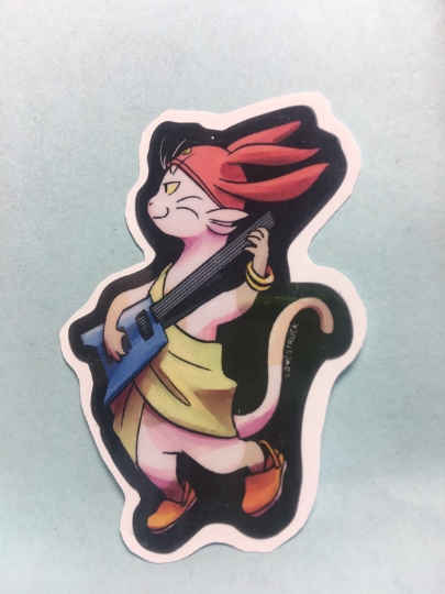 Space Dandy Dropkix Band Parody Sticker Set picture