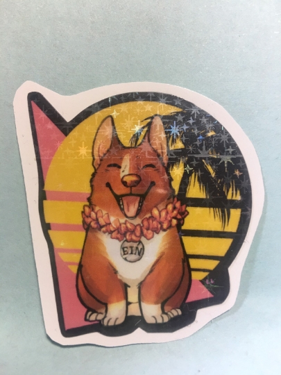 Aloha Ein Cowboy Bebop Parody Sticker picture