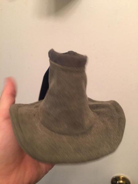 Mini Gray Hat Bag picture