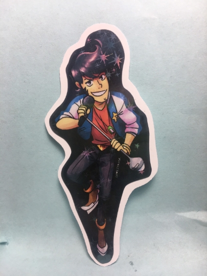 Space Dandy Dropkix Band Parody Sticker Set picture