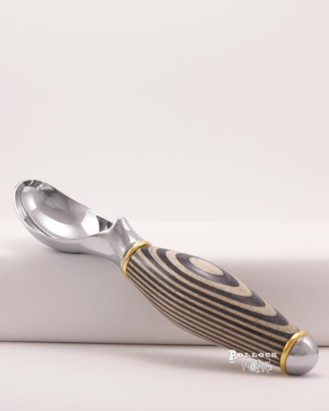 Ice Cream Scoop - Ebony & Ivory color