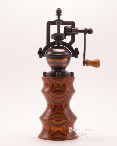 Peppermill - Sunset color - Concave shape