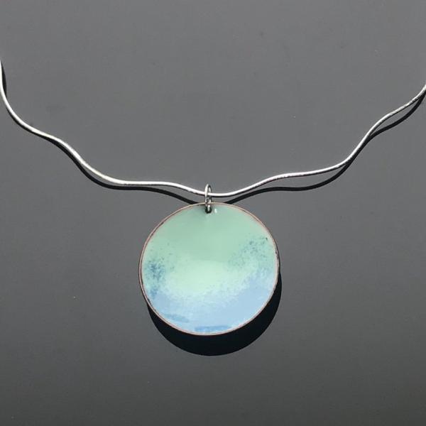 Enameled Ocean Mist Necklace picture