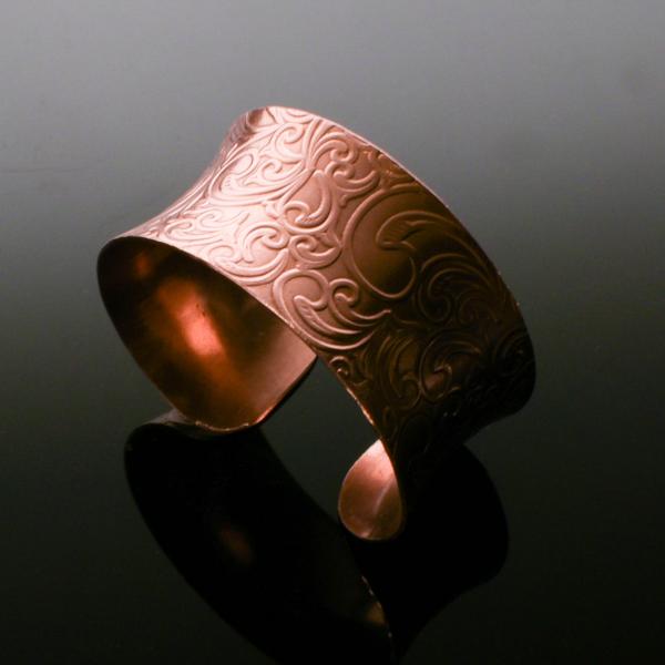 Copper Anticlastic Majestic Cuff picture