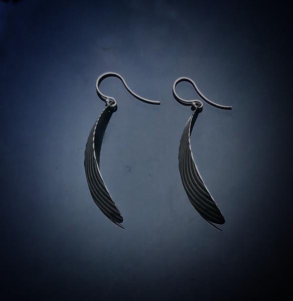 Fine Silver Wave Earrings picture